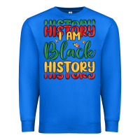 True Royal i am black history Premium Sweatshirt - MaliasSmallBusiness