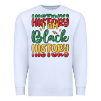 White i am black history Premium Sweatshirt - MaliasSmallBusiness