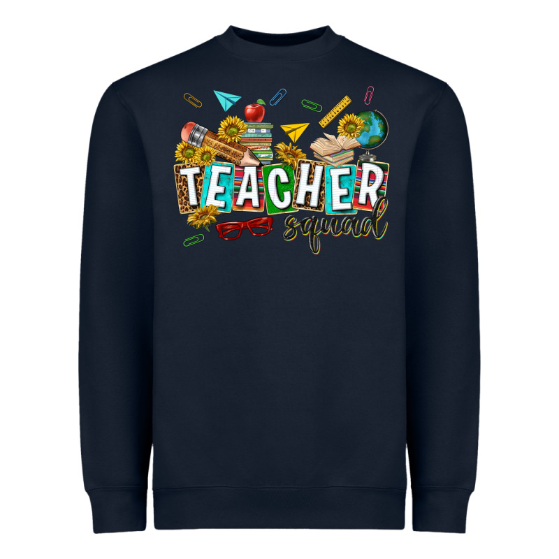 Western Teacher Squad Heavyweight Sweatshirt by texasbilliewilder | Teevron