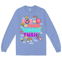 Colony Blue god is bigger design Long Sleeve Tee - JahusDesignShop
