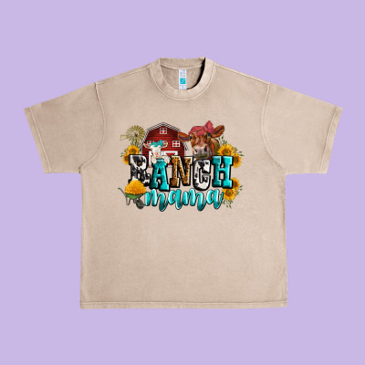 Ranch Mama Urban Heavy Tee Designed By Zillion Design Studio
