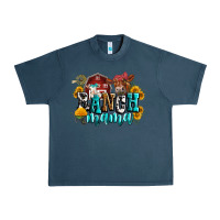 Midnight Navy ranch mama Urban Heavy Tee - Zillion Design Studio
