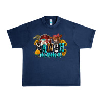 Navy ranch mama Urban Heavy Tee - Zillion Design Studio