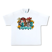 White ranch mama Urban Heavy Tee - Zillion Design Studio