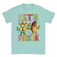 Seafoam let's fiesta taco Classic Tee - JahusDesignShop