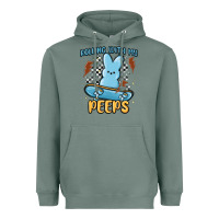 Sage skateboard bunny Heavyweight Hoodie - MaliasSmallBusiness