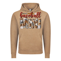 Vintage Coffee baseball mini with leopard Vintage Hoodie - texasbilliewilder