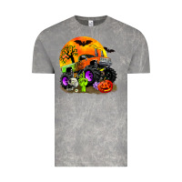 Cloud Rock halloween monster truck Vintage Tee - Zillion Design Studio