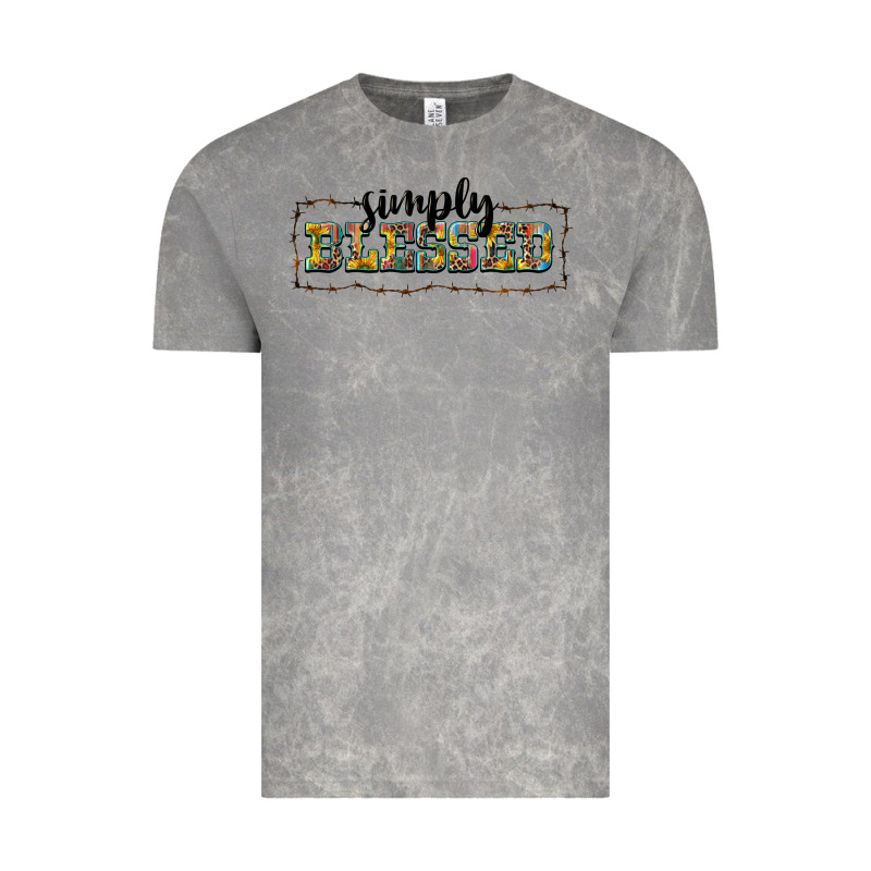 Simply Blessed Vintage Tee by BarkalooDesign | Teevron