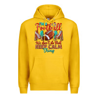 Lemon I'm a Football mom we don't do that keep calm Premium Hoodie - BundleAndBundleShop