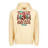Pina Colada I'm a Football mom we don't do that keep calm Premium Hoodie - BundleAndBundleShop