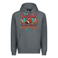 Rock I'm a Football mom we don't do that keep calm Premium Hoodie - BundleAndBundleShop
