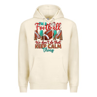 Tofu I'm a Football mom we don't do that keep calm Premium Hoodie - BundleAndBundleShop