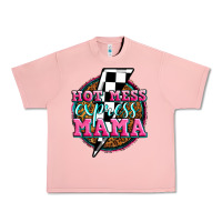 Salmon hot mess express mama Urban Heavy Tee - Zillion Design Studio