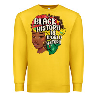 Lemon black history is world history Premium Sweatshirt - MaliasSmallBusiness