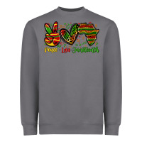 Storm peace love juneteenth Heavyweight Sweatshirt - Zillion Design Studio