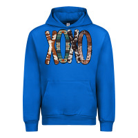 Cobalt Xoxo Leopard Heart Urban Hoodie - Bettercallsaul