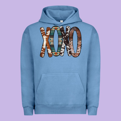 Xoxo Leopard Heart Urban Hoodie Designed By Bettercallsaul