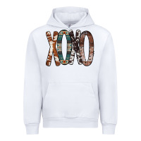 White Xoxo Leopard Heart Urban Hoodie - Bettercallsaul