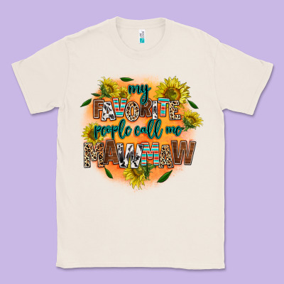 My Favorite People Call Me Mawmaw Classic Tee Designed By Adodesignshop