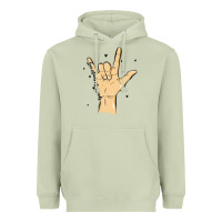 Matcha love needs no words Heavyweight Hoodie - MaliasSmallBusiness