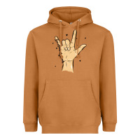 Meerkat love needs no words Heavyweight Hoodie - MaliasSmallBusiness