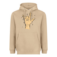 Mushroom love needs no words Heavyweight Hoodie - MaliasSmallBusiness
