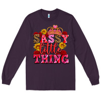 Plum sassy little thing with crown Long Sleeve Tee - AdoDesignShop
