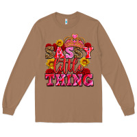 Toasted Coconut sassy little thing with crown Long Sleeve Tee - AdoDesignShop