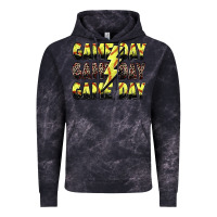 Cloud Black game day game day softball lightning bolt Vintage Hoodie - Zillion Design Studio