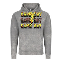 Cloud Rock game day game day softball lightning bolt Vintage Hoodie - Zillion Design Studio