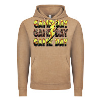 Vintage Coffee game day game day softball lightning bolt Vintage Hoodie - Zillion Design Studio