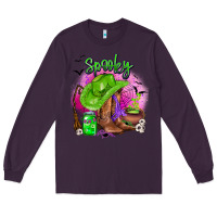 Plum spooky cowgirl  halloween Long Sleeve Tee - AdoDesignShop