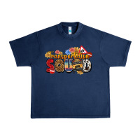 Navy transportation squad Urban Heavy Tee - texasbilliewilder