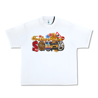 White transportation squad Urban Heavy Tee - texasbilliewilder