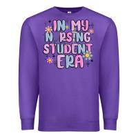 Purple in my nursing student era Premium Sweatshirt - MaliasSmallBusiness