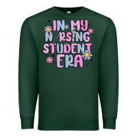 Sports Green in my nursing student era Premium Sweatshirt - MaliasSmallBusiness