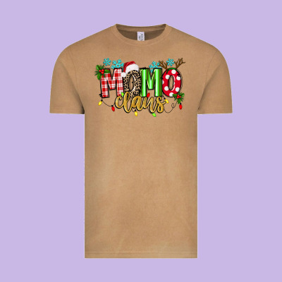Momo Claus Vintage Tee Designed By Texasbilliewilder