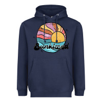 Navy sunkissed Heavyweight Hoodie - MaliasSmallBusiness