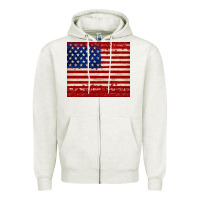 Oatmeal Heather american flag tumbler Zipper Hoodie - JahusDesignShop