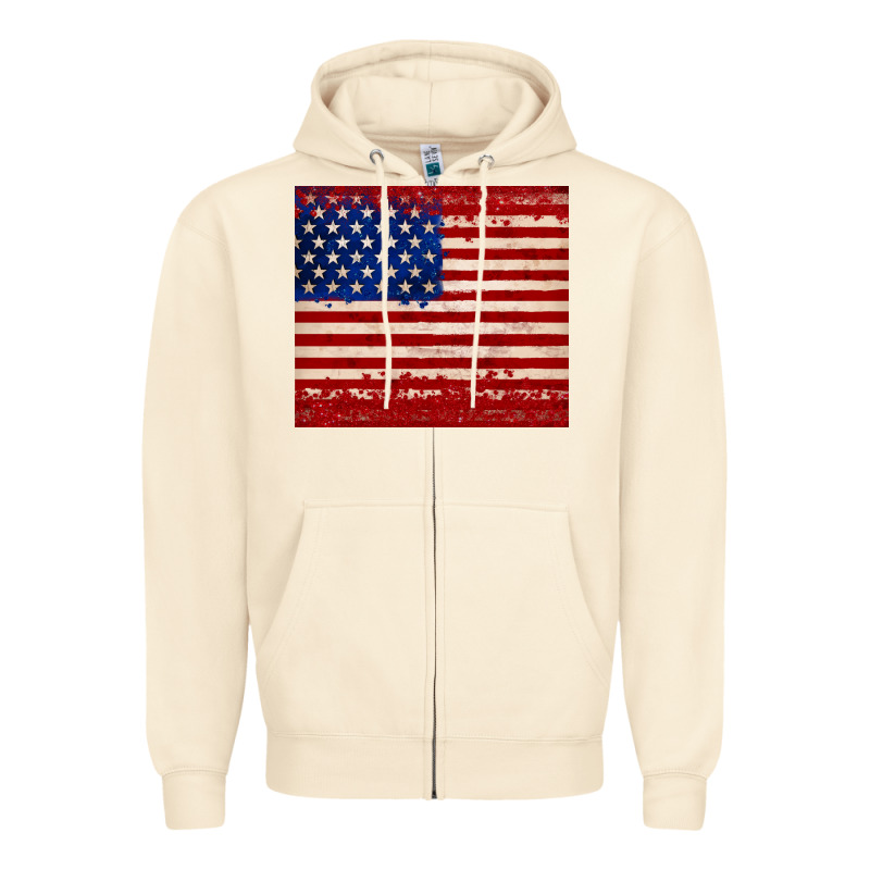 American Flag Tumbler Zipper Hoodie by JahusDesignShop | Teevron