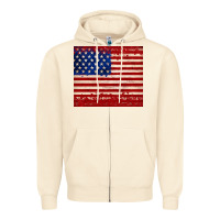 Sandshell american flag tumbler Zipper Hoodie - JahusDesignShop