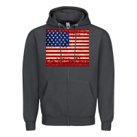 Smoke american flag tumbler Zipper Hoodie - JahusDesignShop
