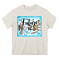 Cream Western Future Nurse Heavy Core Tee - LillyAllenDesigns