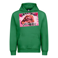 Emerald Valentine Sloth Urban Hoodie - Bettercallsaul