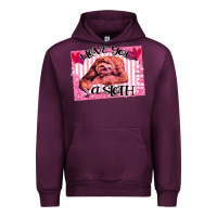 Mauve Wine Valentine Sloth Urban Hoodie - Bettercallsaul