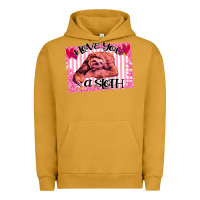 Pigment Peanut Butter Valentine Sloth Urban Hoodie - Bettercallsaul