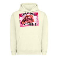 Pigment Pistachio Valentine Sloth Urban Hoodie - Bettercallsaul