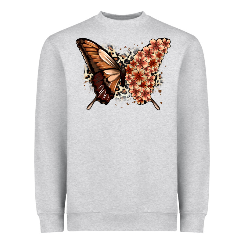 Melanin  Butterfly Heavyweight Sweatshirt by Zillion Design Studio | Teevron