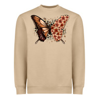 Mushroom melanin  butterfly Heavyweight Sweatshirt - Zillion Design Studio